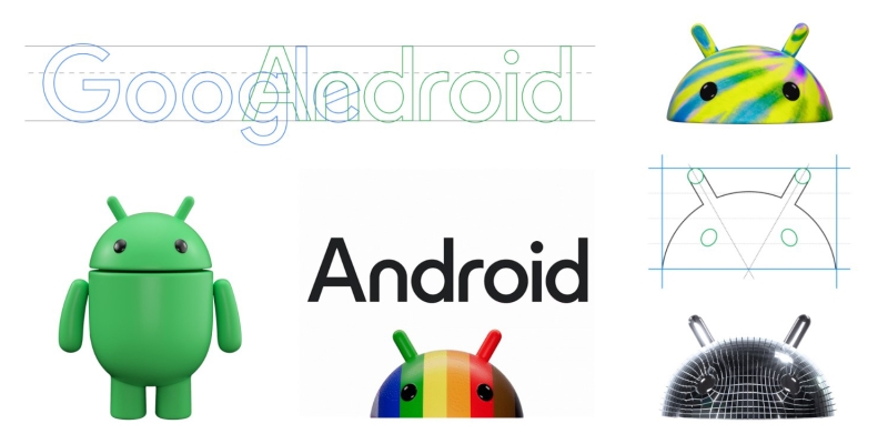 Google представила новый логотип Android — с объёмным роботом