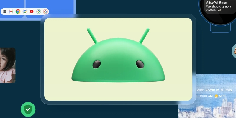 Google представила новый логотип Android — с объёмным роботом