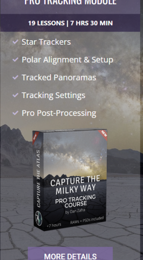 Скачать с Яндекс диска CapturetheAtlas – Dan Zafra – Capture the Milky Way – Pro Tracking Module