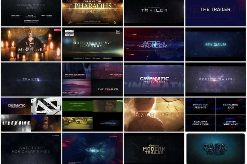 Envato Elements Videohive – Trailers (AE) v.1