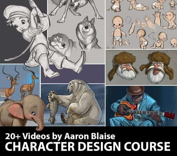 CreatureArtTeacher – Дизайн персонажей – Аарон Блейз